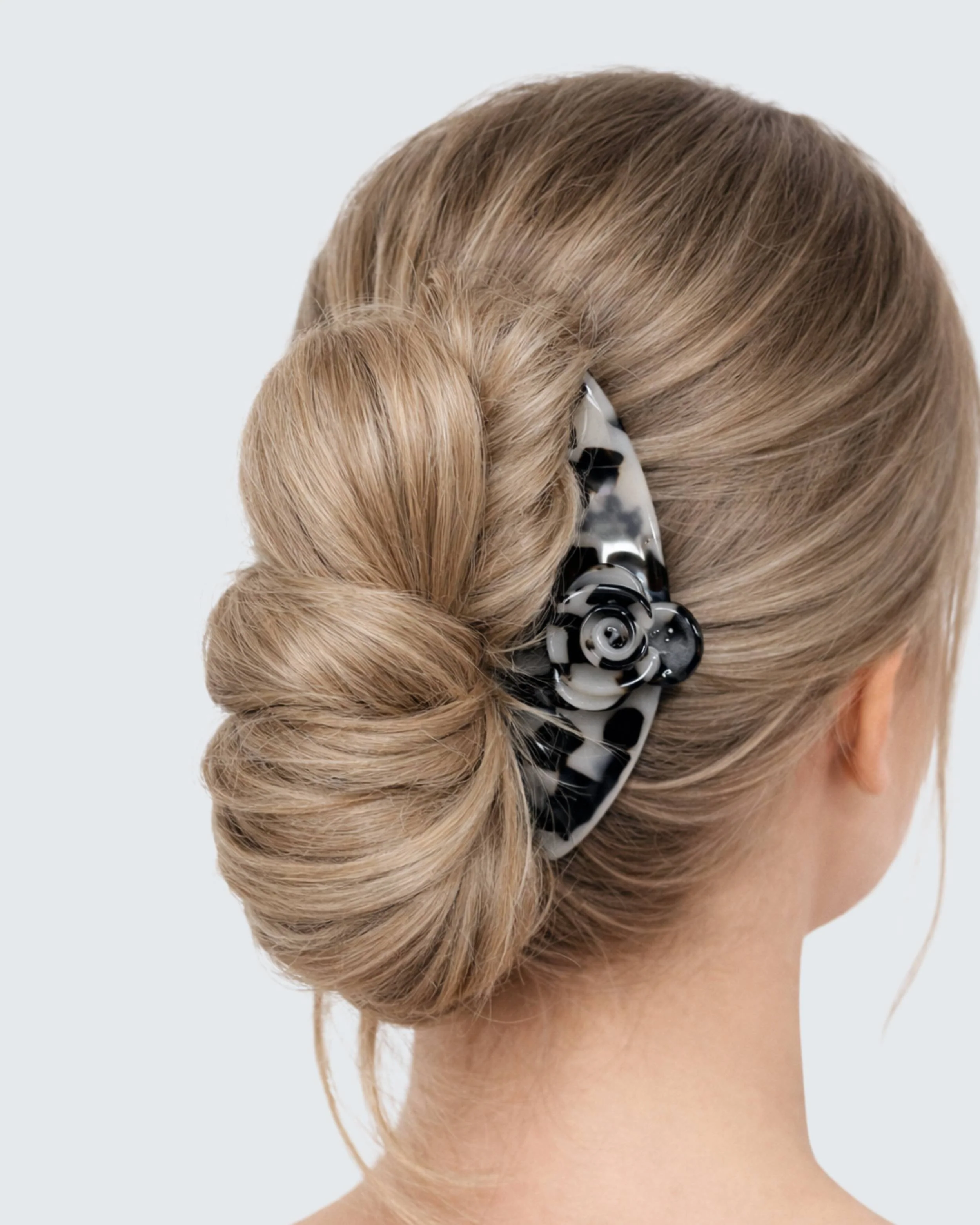 French Twist Hair Comb Clip, Tortoise Shell - Image 3