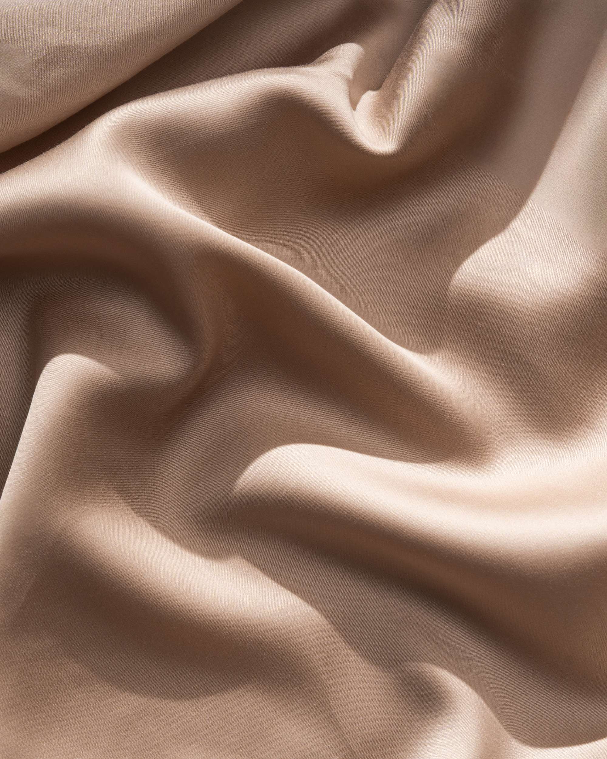 Silky Bamboo Flat Sheet, Taupe - Image 7